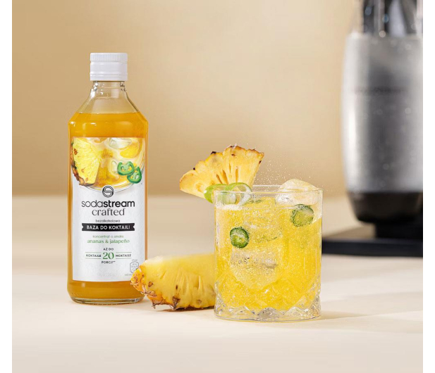 SodaStream CRAFTED MIXERS PINEAPPLE JALAPENO FLAVOR ST 330ML - 1310281 - zdjęcie 3